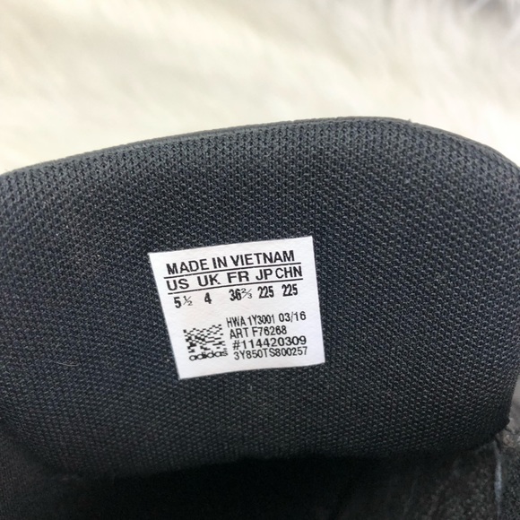 Adidas black Neo Raleigh high top sneakers leopard - Picture 6 of 8